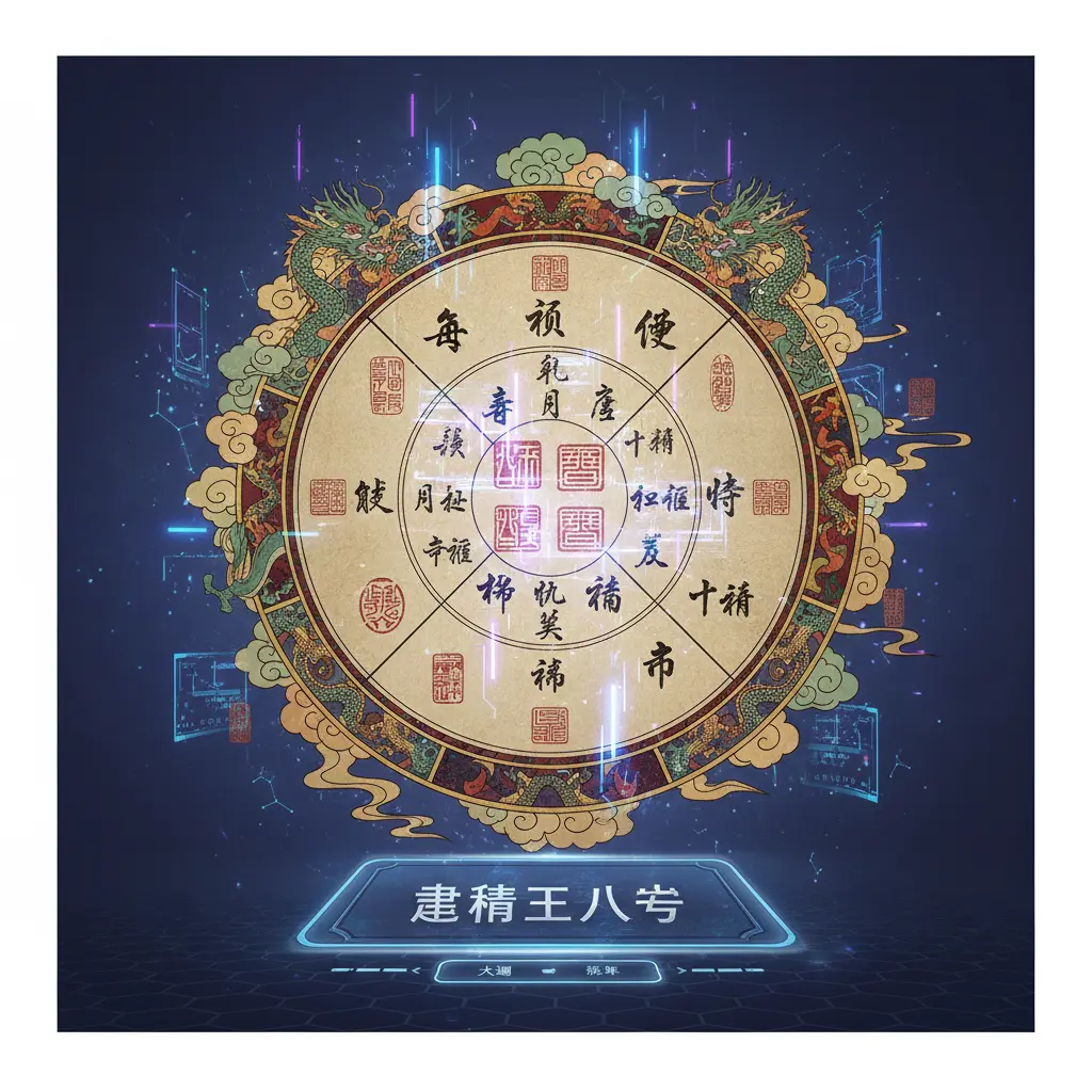 韋千里八字 - 八字命盤