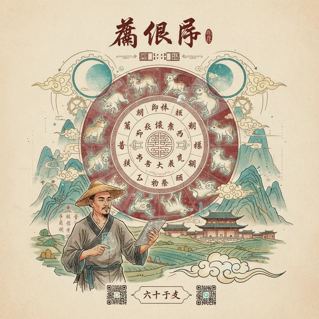 農民曆 - 六十干支