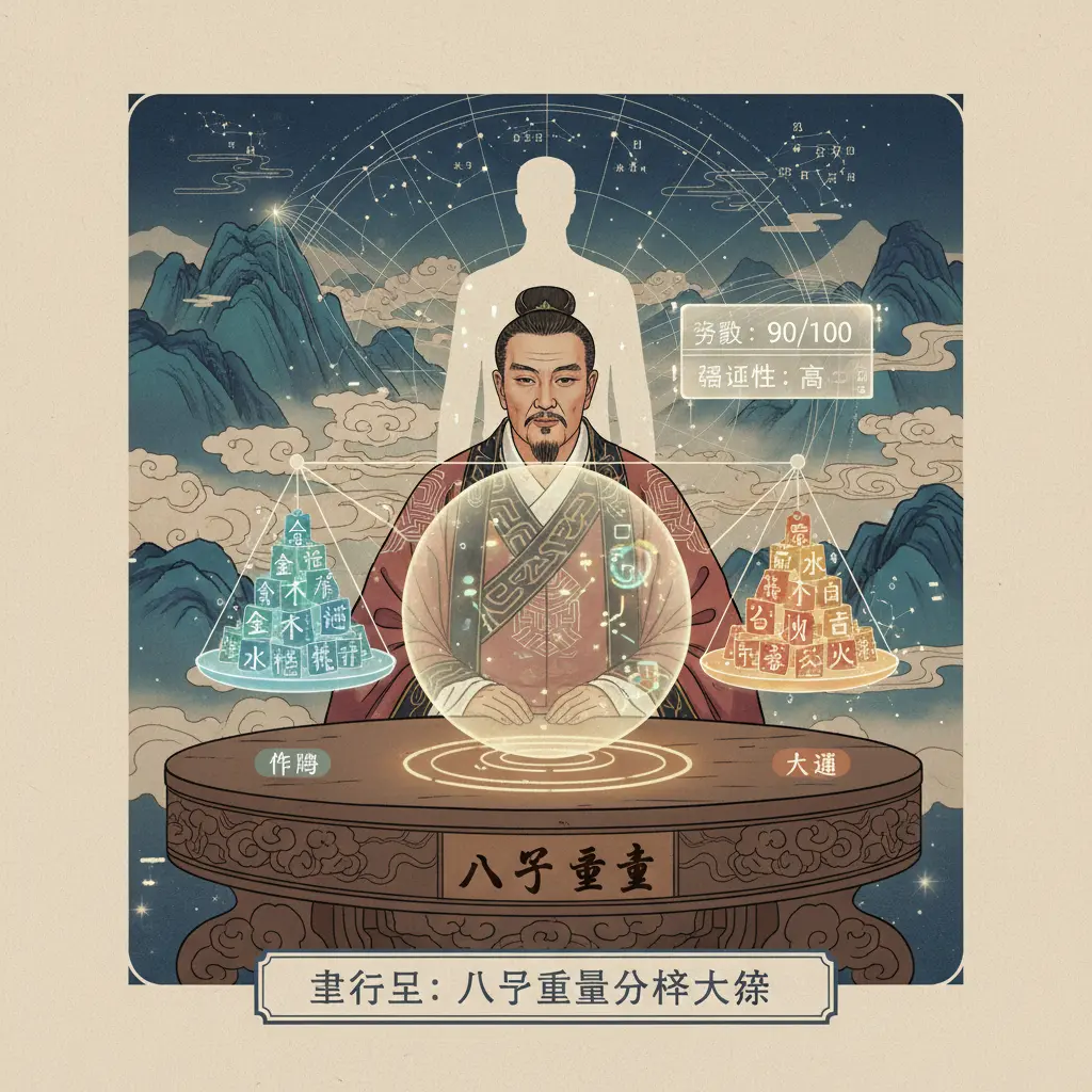 八字重量 - 韋千里