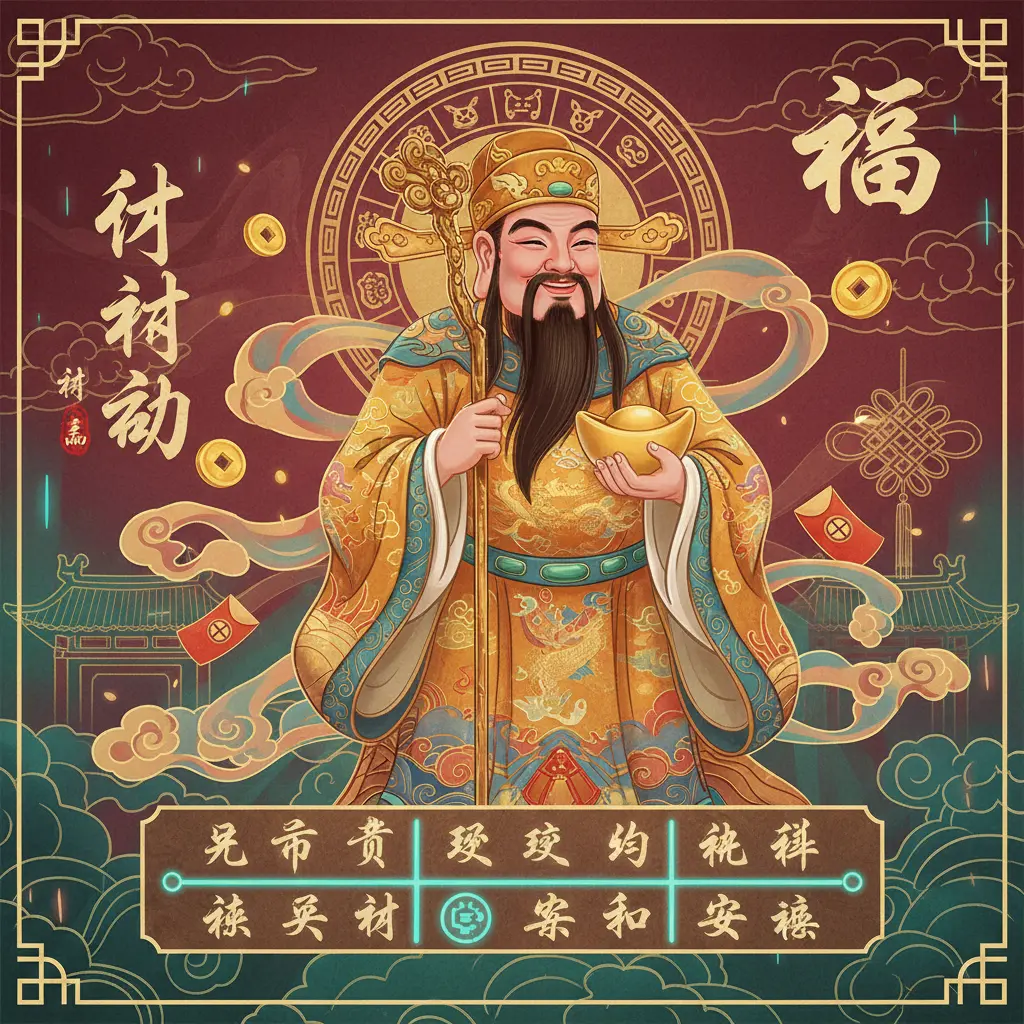 農民曆 - 財神