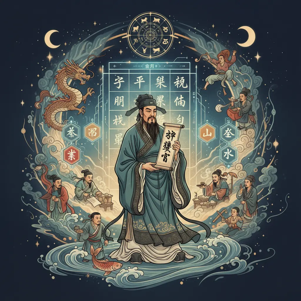 子平八字 - 子平舉要歌