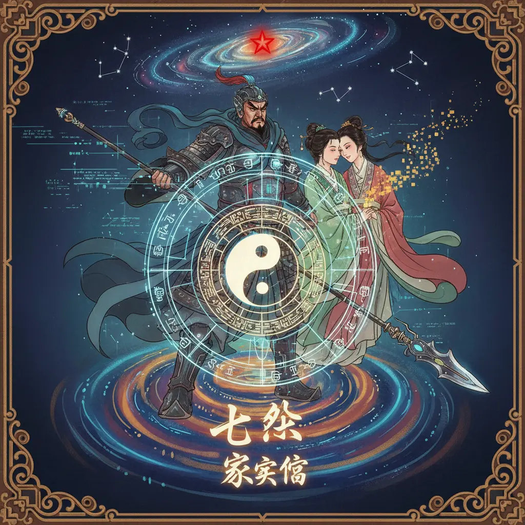 夫妻宮 - 七殺星