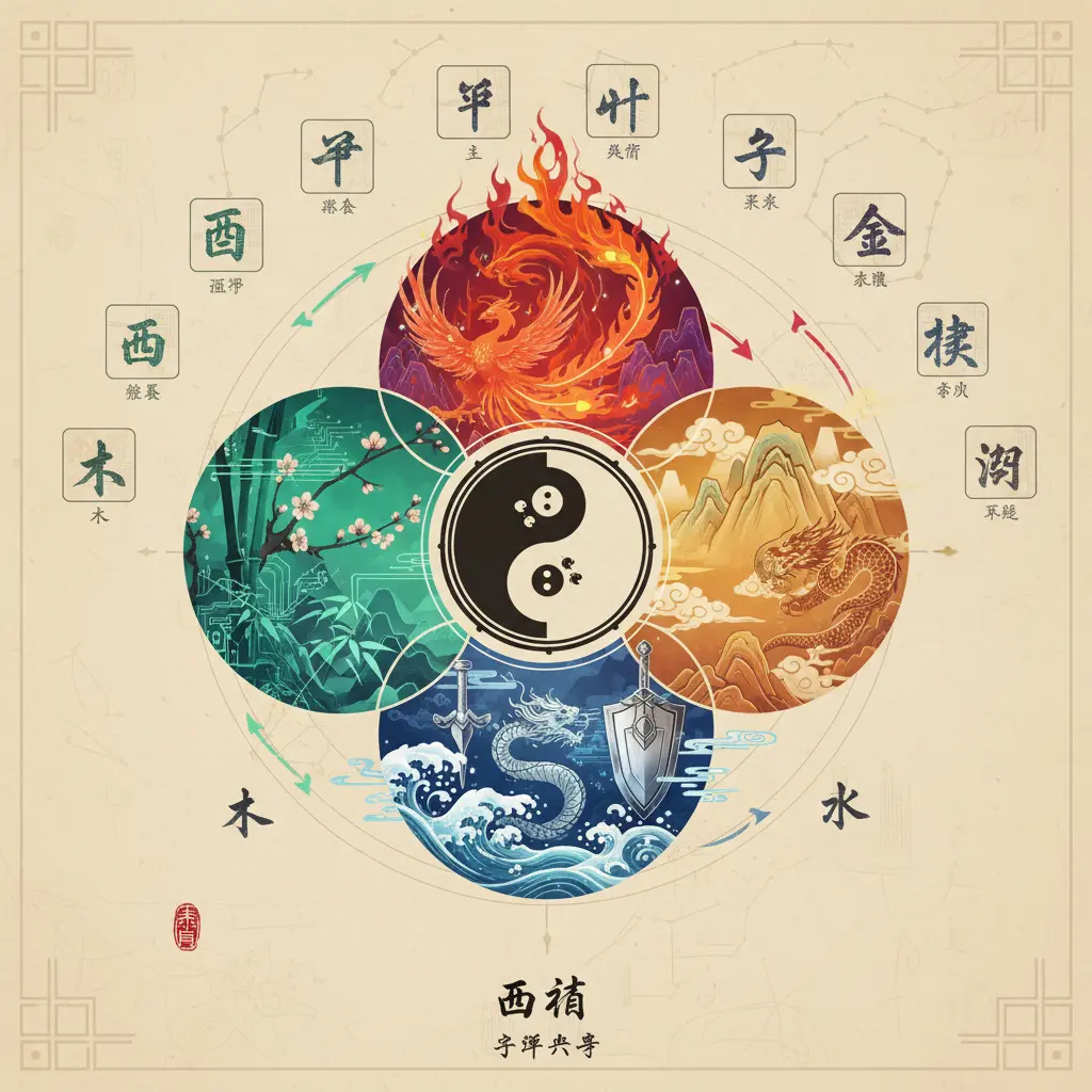 子平八字 - 五行