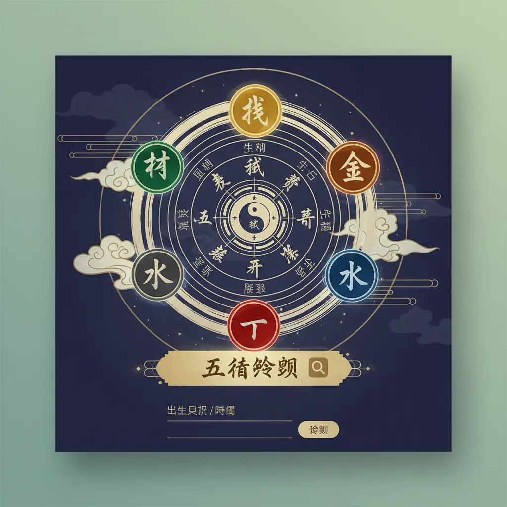 五行查詢 - 生辰八字
