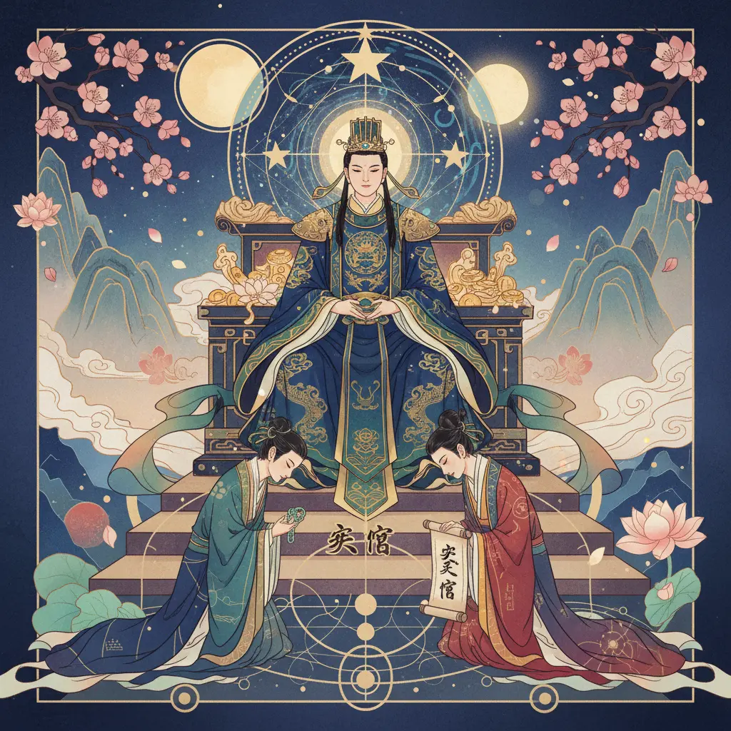 夫妻宮 - 天府星