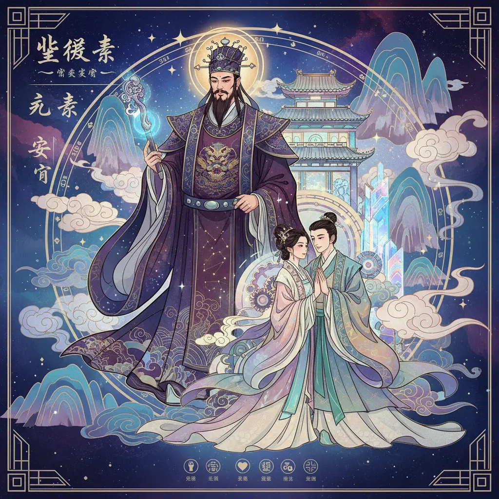 夫妻宮 - 紫微星